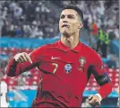  ?? FOTO: AP ?? Cristiano Ronaldo ha marcado 5 goles