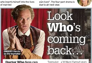  ?? ?? CREEPY Harris as the toymaker