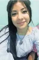  ??  ?? Víctima fatal. Daniela Ontivero tenía 19 años.