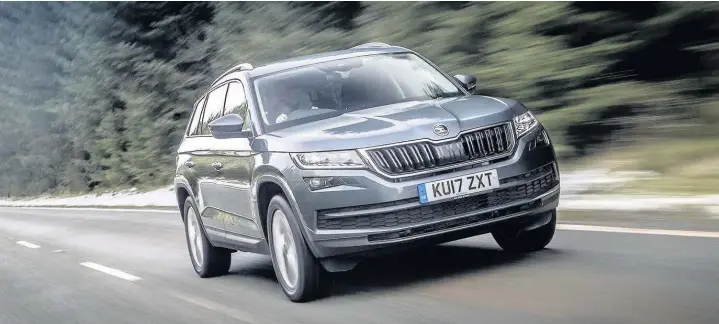  ??  ?? Skoda Kodiaq SE L