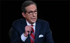  ?? Olivier Douliery/AFP via Getty Images ?? Fox News anchor Chris Wallace