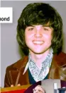  ?? ?? Poster boy Donny Osmond