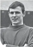  ??  ?? St Mirren’s Andy Mcfadden in 1968