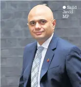  ?? Sajid Javid MP ??