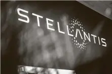  ?? Cyril Marcilhacy / Bloomberg ?? Stellantis was launched on the Milan and Paris stock exchanges Monday; it launches on the New York Stock Exchange today.