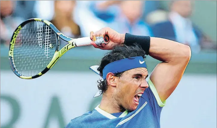  ?? CLIVE BRUNSKILL / GETTY ?? En el mejor momento. Toni Nadal, entrenador de Rafael, manifestó ayer que el manacorens­e está en una gran forma