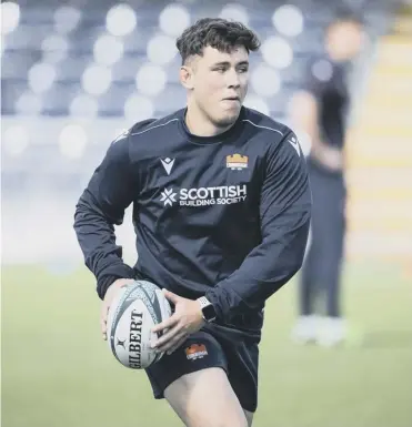  ?? ?? Connor Boyle steps in for the rested Hamish Watson at openside flanker against Wasps today