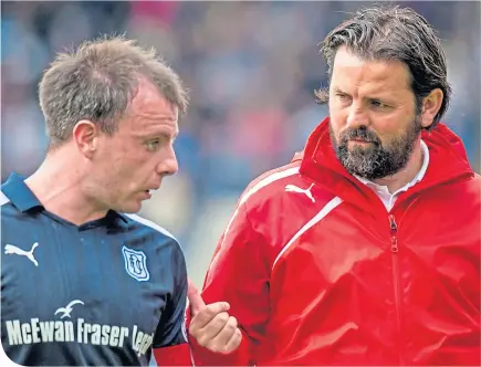  ??  ?? Paul McGowan has been grateful of the advice given to him in the past by Paul Hartley