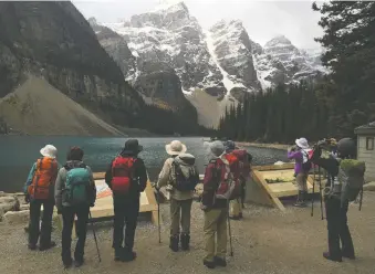  ?? ?? There are ways to minimize our impact while basking in the natural beauty of places such as Lake Louise.