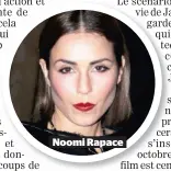  ??  ?? Noomi Rapace