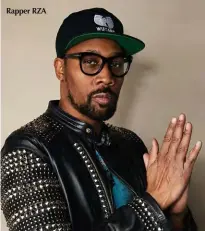  ??  ?? Rapper RZA