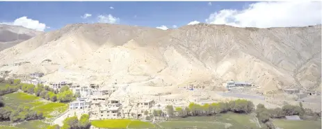  ?? — AFP file photo ?? A photograph shows a view of Ladakh.
