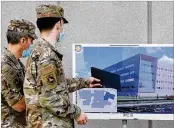  ?? MARSHALL GORBY / STAFF ?? Military and civilian dignitarie­s broke ground for theNASIC Intellinge­nce Production Complex lll at Wright-Patterson Air Force Base.