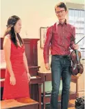  ??  ?? Toronto violist Rory MacLeod and his wife, pianist Emily Rho, run Pocket Concerts, performed in private homes.