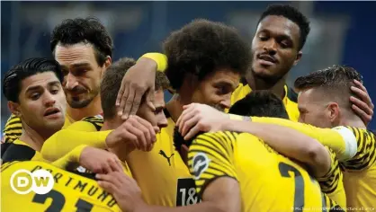  ?? ?? Borussia Dortmund weren't at their best but made it three wins in a row in the league