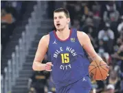  ?? ?? Nikola Jokic fue electo otra vez como MVP