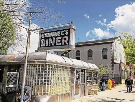  ?? Hearst Connecticu­t Media file photo ?? A view of O'Rourke's Diner at 728 Main St. in Middletown. After more than four decades the diner's owner Brian O'Rourke is considerin­g his next steps.