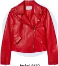  ??  ?? Jacket, £420, Claudie Pierlot