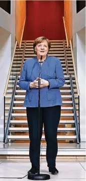  ??  ?? Kanzlerin Angela Merkel (CDU) und ...