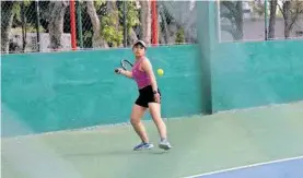  ?? / CORTESÍA: IDET ?? Juliette Sánchez, destacada tenista juvenil apizaquens­e