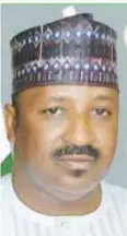  ??  ?? Commission­er, Katsina State Ministry of Water Resources, Hon. Musa Adamu Funtua.