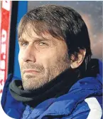  ??  ?? Chelsea boss Antonio Conte