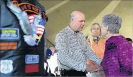 ?? Photograph­s by Justin Sullivan Getty Images ?? REPUBLICAN Greg Gianforte, a tech millionair­e who lost his bid to unseat the Democratic governor last fall, is portrayed by critics as an outsider and elitist.