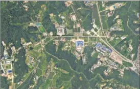  ?? REUTERS ?? A satellite image shows the Sanumdong missile production site in North Korea.