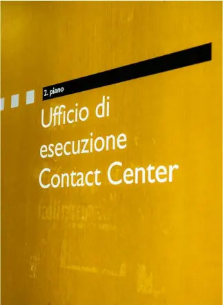  ?? TI-PRESS ?? Dal 2016 il ‘Contact Center’ dell’Ufficio esecuzioni è a Faido