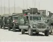  ?? TASK FORCE AFGHANISTA­N ?? The Canadian Forces wants to use lasers on select vehicles to blast apart deadly roadside bombs from a safe distance.