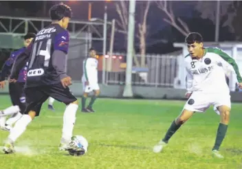  ?? FOTO: CLUB SAN LUIS R.C. ?? EL PASADO 10 DE DICIEMBRE el club San Luis R.C. debutó en la liga de Tercera División del futbol mexicano ganándole al Atletico Nogales por 5-3.