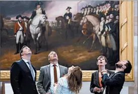  ?? MARK WILSON/GETTY ?? Views of the restored rotunda are open to officials and visitors Tuesday at the Capitol.