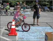  ?? SUBMITTED PHOTO ?? Members of Berks Area Mountain Biking Associatio­n (BAMBA) will lead kids through stations on a bike-safe obstacle course Saturday, May 27, at 1 p.m. at Berks County Heritage Center located at 1102 Red Bridge Road, Bern Township.