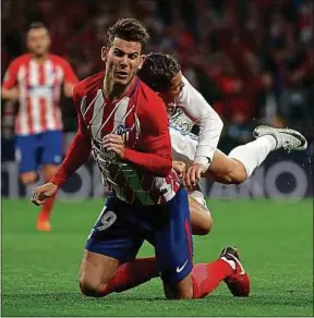  ??  ?? Lucas Hernandez joue dans son club formateur, l’Atlético de Madrid.