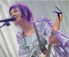  ?? THOMAS HAWTHORNE/THE REPUBLIC ?? Japanese Breakfast will require showgoers to wear masks and show proof of vaccinatio­n or negative PCR test.