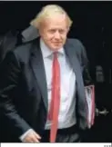  ?? EFE ?? Boris Johnson.