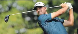  ?? CANADIAN PRESS FILE PHOTO ?? Michael Gligic is pictured at the Canadian Open at Glen Abbey Golf Club in Oakville, Ont., on July 26, 2018. Gligic, 29, won the Web.com Tour’s Panama Championsh­ip on Sunday