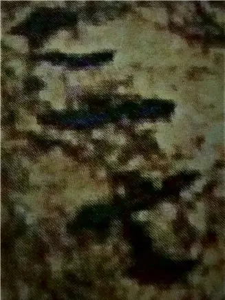  ??  ?? ABOVE: This image taken of the surface of Mars appears to be a signature of the initials ET.