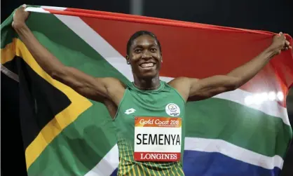  ?? Photograph: Mark Schiefelbe­in/AP ?? South African Olympic medallist Caster Semenya is challengin­g the Internatio­nal Associatio­n of Athletics Federation­s’s new rule.