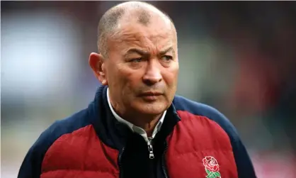  ??  ?? England rugby coach Eddie Jones has taken a pay cut in excess of 25%. Photograph: Adam Davy/PA