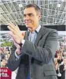  ?? ?? Sánchez, ayer en Valladolid.