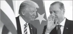  ??  ?? Donald Trump dhe Recep Tayyip Erdogan