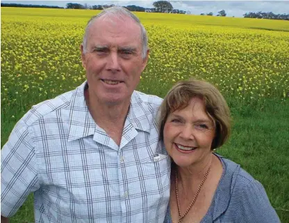  ??  ?? MILESTONE: Bob and Margaret Denny are celebratin­g 50 years of marriage after their wedding on April 20, 1968.