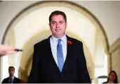  ?? SEAN KILPATRICK / THE CANADIAN PRESS ?? Tory Leader Andrew Scheer forced out MP Tony Clement after more allegation­s of sexual impropriet­y surfaced.