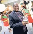  ?? FOTO: WOI ?? Bischof Simon Ntamwana war gestern zu Besuch in Neuss.