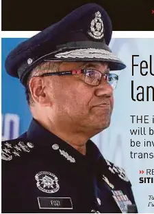  ??  ?? Tan Sri Mohamad Fuzi Harun