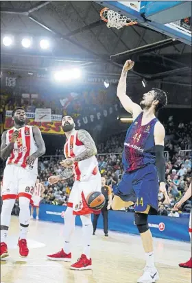  ?? FOTO: PEP MORATA ?? El Barça de basket no ha sabido competir esta temporada en Europa