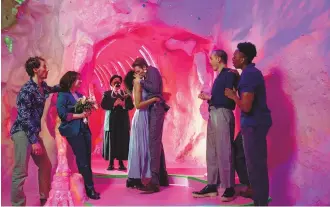  ?? COURTESY OF KATE RUSSELL ?? Meow Wolf is offering weddings from noon-6 p.m. on Monday, April 22, at “House of Eternal Return” in Santa Fe.