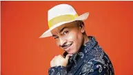  ?? ?? Lou Bega ist unter anderem mit seinem Hit „Mambo No. 5“beim Musikfesti­val im Mammutgart­en in Prietitz dabei.