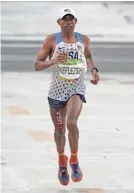  ??  ?? Meb Keflezighi will end his career on Sunday in the New York City Marathon. KIRBY LEE, USA TODAY SPORTS